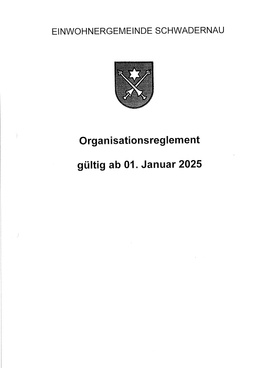Organisationsreglement